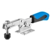 557762 Horizontal acting toggle clamp. Size 2, blue.