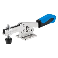 557765 Horizontal acting toggle clamp plus, Size 2, blue.