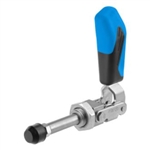 557775 Push-pull type toggle clamp. Size 2, blue.