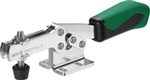 557936 Horizontal acting toggle clamp plus, Size 2, green
