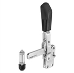557986 Vertical acting toggle clamp. Size 4, black