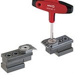 70144 Flat clamp for slotted table, horizontal. Slot 10