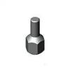 86660 Support pin, round from AMF brought to you by ITBONA-MACHINETOOL.