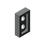 88765 Angle block, double row from AMF brought to you by ITBONA-MACHINETOOL.