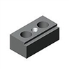 88815 Support-stop block, single-sided