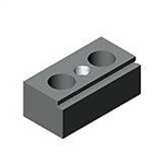 88815 Support-stop block, single-sided