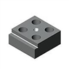 88849 Support-stop block, single-sided, wide from AMF brought to you by ITBONA-MACHINETOOL.