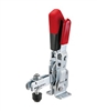 90159 Vertical toggle clamp with safety latch. Size 4.