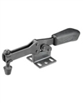 90423 Horizontal toggle clamp, black. Size 0.