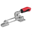92692 Hook type toggle clamp horizontal with safety latch. Size 4.