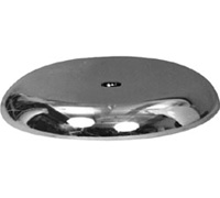 Round Chrome Counter Display Base