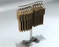 2-Way Adjustable S-Shaped Clothing Displays