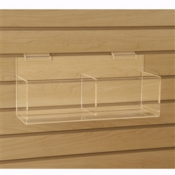 Double Hosiery Slatwall Bins