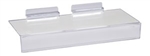 4 x 10 Styrene Sign-slot Shelves - Slatwall