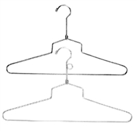 Steel Blouse and Dress Hangers