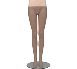 Female Mannequin Hip Blocks, Fleshtone