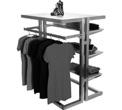 54 in. Gondola Frame Clothing Displays