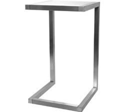 40 in. Alta Pedestal Table Frame