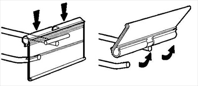 Flip Scan Paper Label Holder