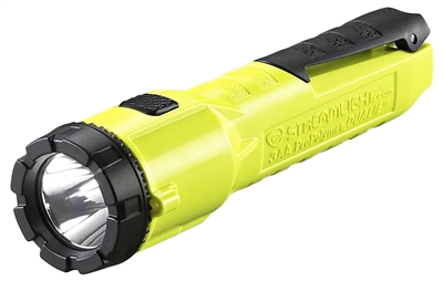 3AA ProPolymer Dualie with "AA" alkaline batteries. Clam - Yellow