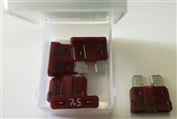 Littelfuse 7.5 Amp ATO Blade Fuse 5pk