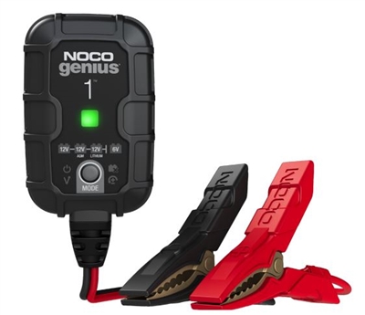 Noco GENIUS1  - 6V/12V 1-Amp Smart Battery Charger