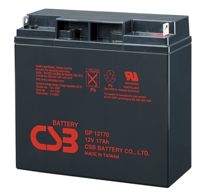 CSB 12V 17Ah SLA Battery