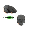 Jeep JK Tailgate Plugs -SKULL - Pair