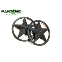 Pandemic Jeep JK Tailgate Plugs - Stars - Pair