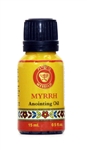 Anointing Oils Myrrh Cobalt blue glass bottle 15ml - 0.5 fl.oz.