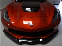 CF500 2015-2016 Corvette Z06 Composite Blend Front lip Spoiler