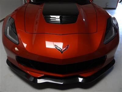 CF500 2015-2016 Corvette Z06 Composite Blend Front lip Spoiler