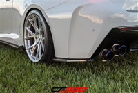 2015 - 2016 LEXUS RC F RC-FR CARBON FIBER REAR SPATS