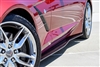 CF500 2014-2016 Corvette Stingray Composite Blend Side Skirts