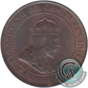 1908 Canada 1-cent UNC+ (MS-62) $