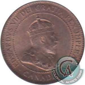 1902 Canada 1-cent Brilliant Uncirculated (MS-63) $