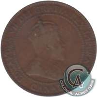 1910 Canada 1-cent Very Good (VG-8)