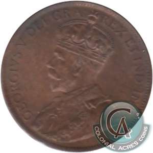 1915 Canada 1-cent UNC+ (MS-62) $