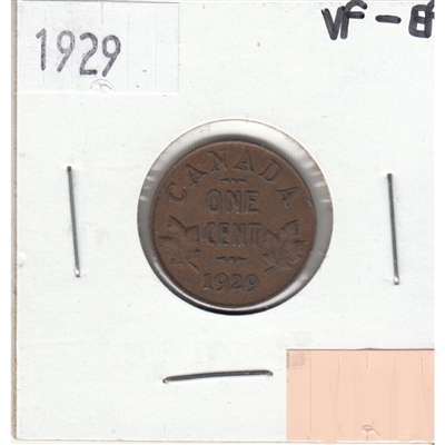 1929 Canada 1-cent VF-EF (VF-30)