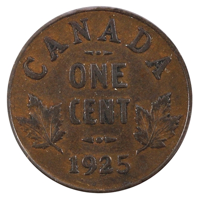 1925 Canada 1-cent VF-EF (VF-30) $