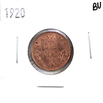 1920 Small Canada 1-cent Brilliant Uncirculated (MS-63) $