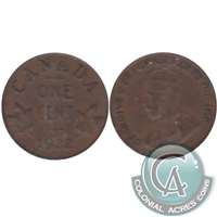 1922 Canada 1-cent EF-AU (EF-45) $