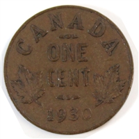 1930 Canada 1-cent Fine (F-12)