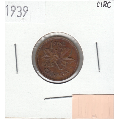 1939 Canada 1-cent Circulated