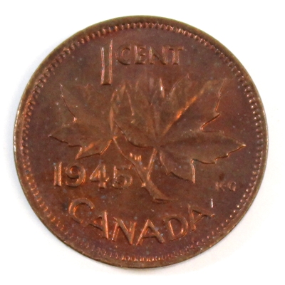 1945 Canada 1-cent UNC+ (MS-62)