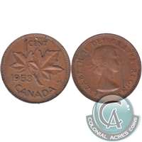 1953 NSS Canada 1-cent Circulated