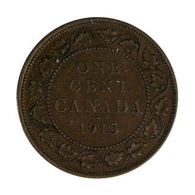 1915 Canada 1-cent Fine (F-12)