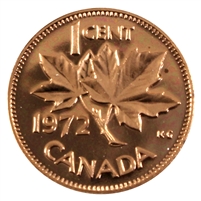 1972 Canada 1-cent Proof Like