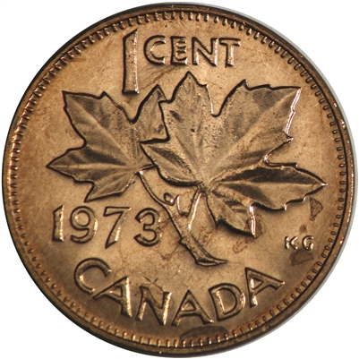 1973 Canada 1-cent Brilliant Uncirculated (MS-63)