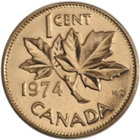 1974 Canada 1-cent Proof Like